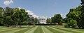 Executive residence from the South lawn.