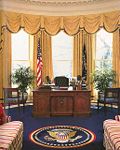 Oval Office during Clinton Administration.